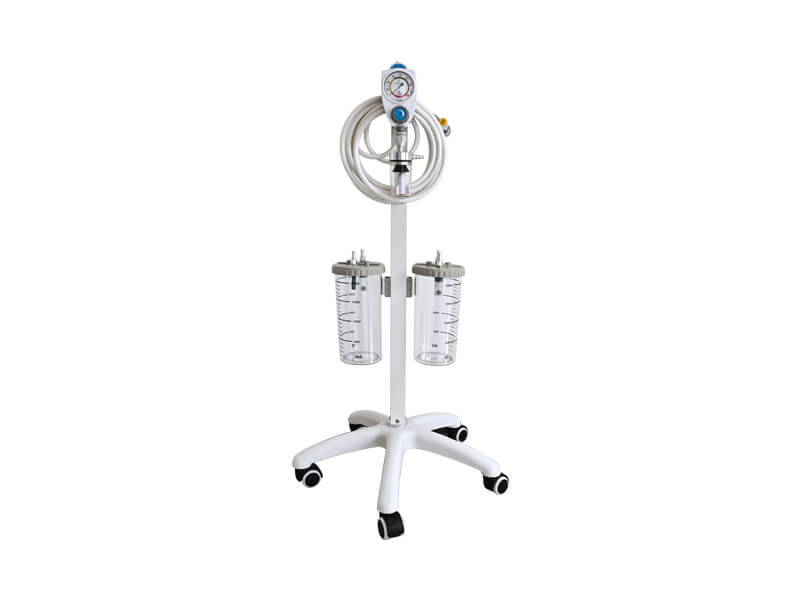 Carro de succión médica