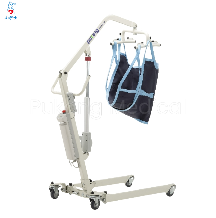 DE-1C2 Grúa de pacientes de movilidad con correas para ancianos discapacitados